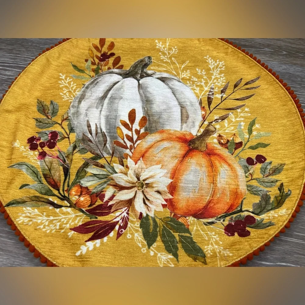 Set of 4-Nicole Miller Fall Placemats